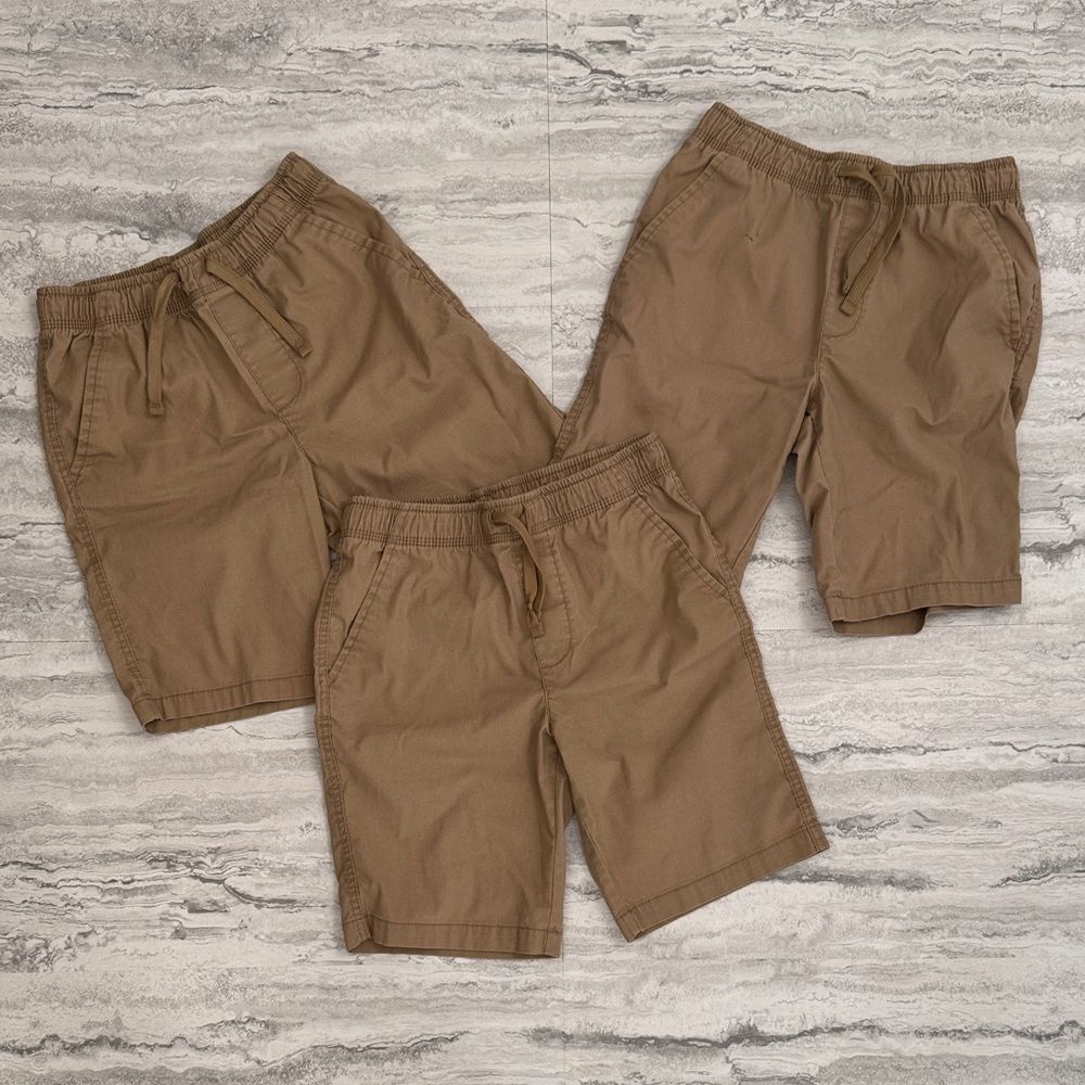 WONDER NATION Boys Khaki Shorts